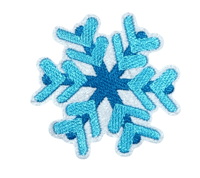 exclude-patch patch Blue Snowflake