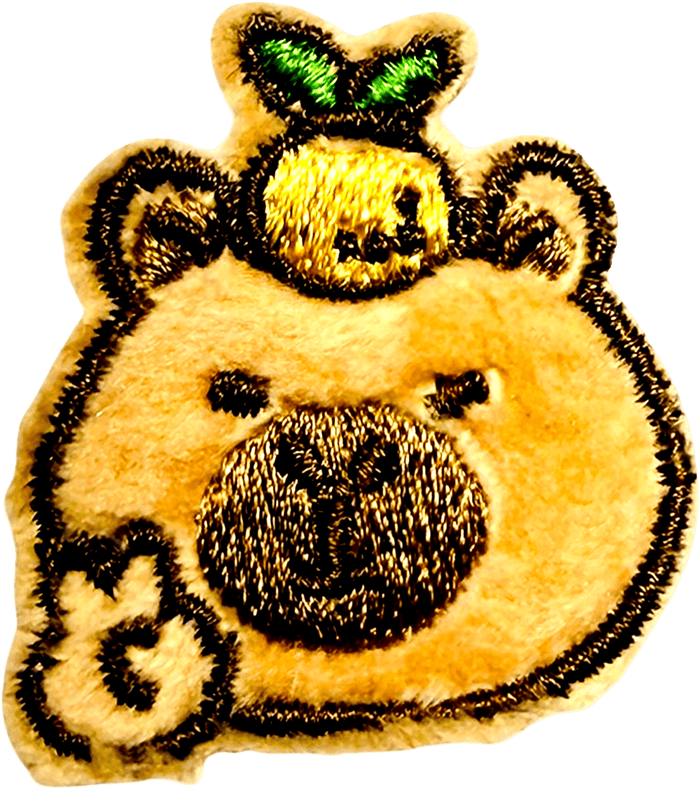 exclude-patch patch Cute Pig Patch