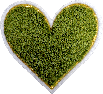 exclude-patch patch Dark Green Heart