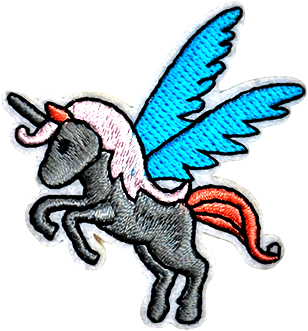 exclude-patch patch Flying Unicorn