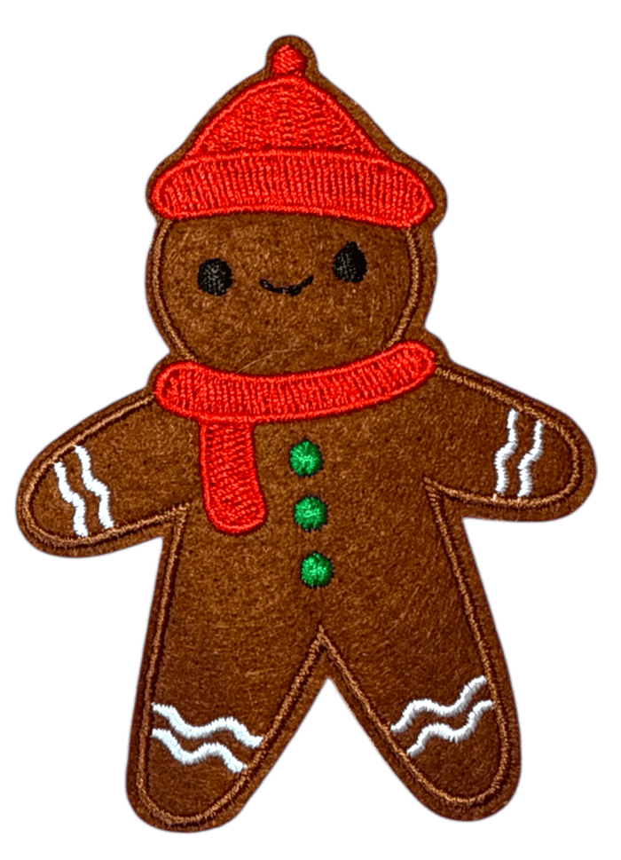 exclude-patch patch Gingerbread Man