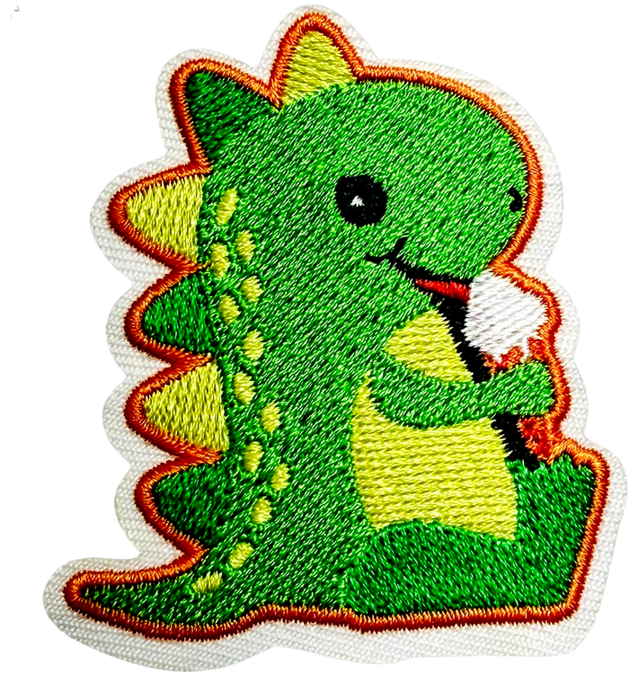 exclude-patch patch Green Dinosaur Patch