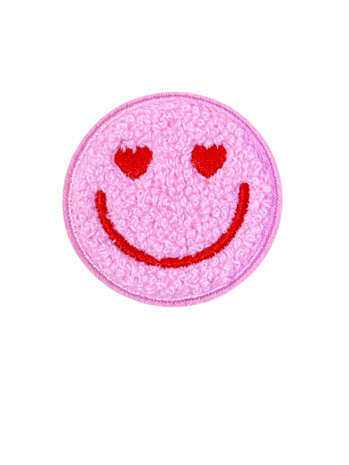 exclude-patch patch Heart Eyes Smiley Patch