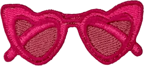 exclude-patch patch Heart Sunglasses