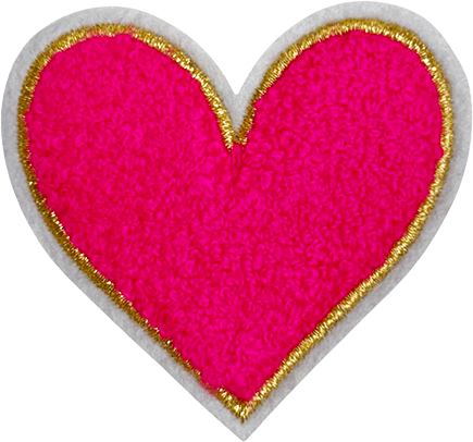 exclude-patch patch Hot Pink Heart