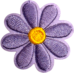 exclude-patch patch Lavender Daisy