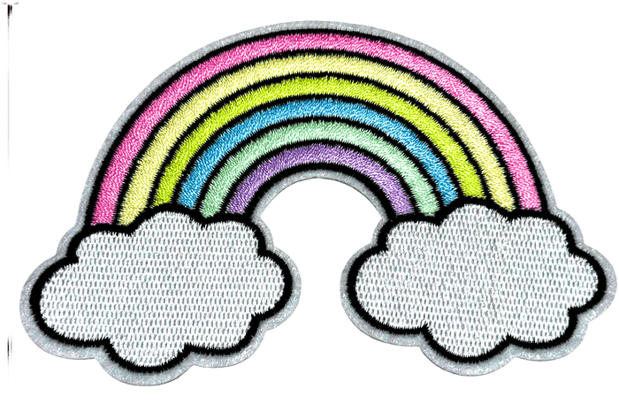 exclude-patch patch Pastel Rainbow Patch