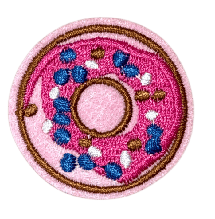 exclude-patch patch Pink Donut