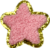 exclude-patch patch Pink Fluffy Star