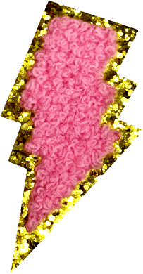 exclude-patch patch Pink Fuzzy Flash
