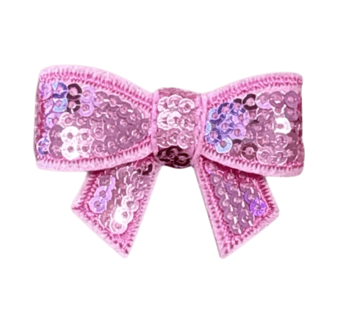 exclude-patch patch Pink Sequin Bow