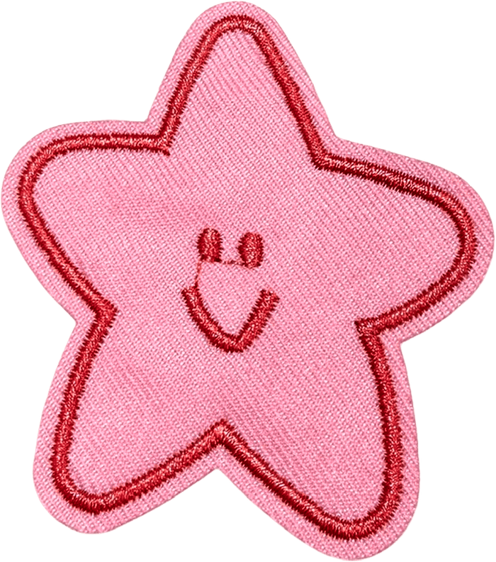 exclude-patch patch Pink Star Patch