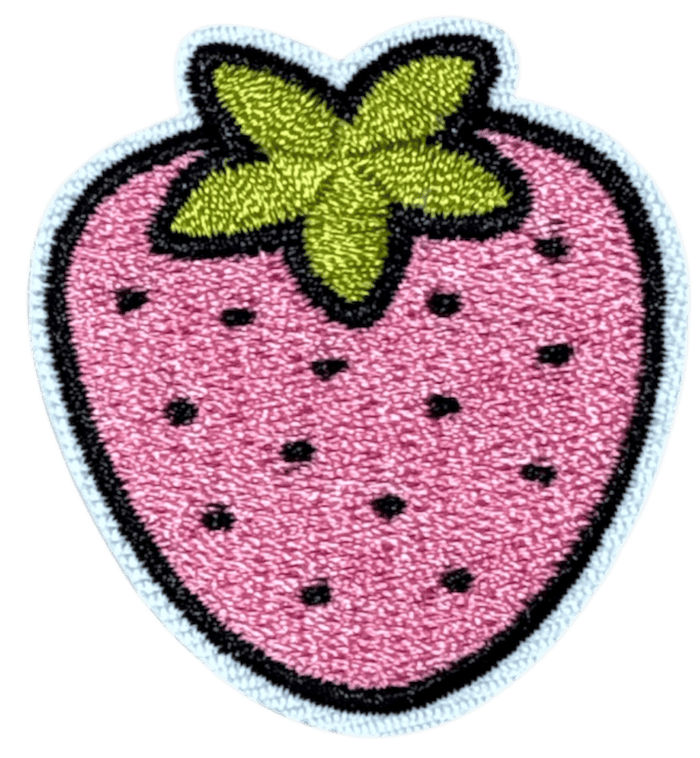 exclude-patch patch Pink Strawberry