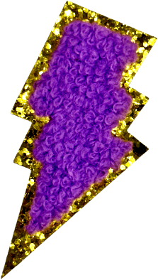 exclude-patch patch Purple Fuzzy Flash