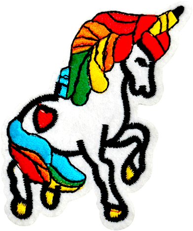 exclude-patch patch Rainbow Unicorn