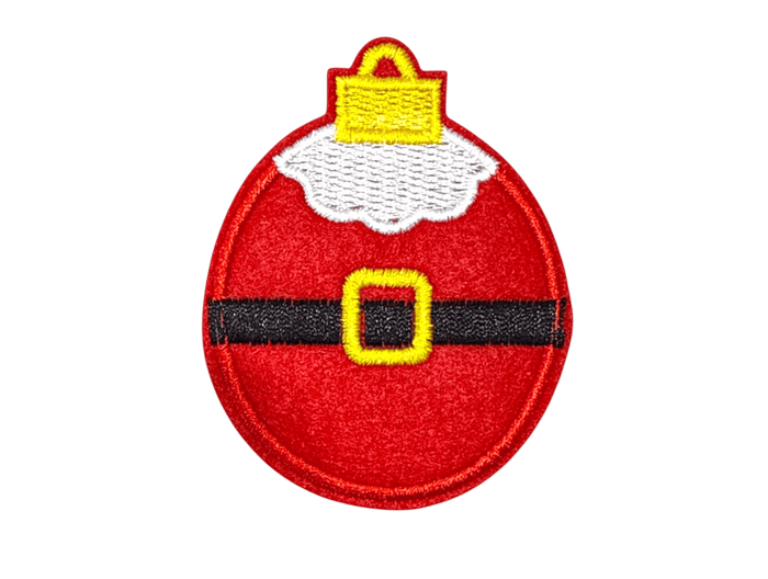 exclude-patch patch Santa Suit Ornament