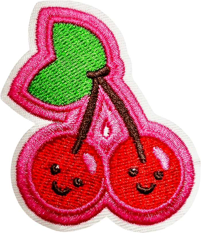 exclude-patch patch Smiley Cherry