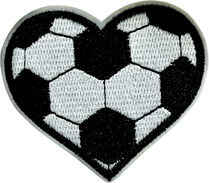 exclude-patch patch Soccer Ball Heart