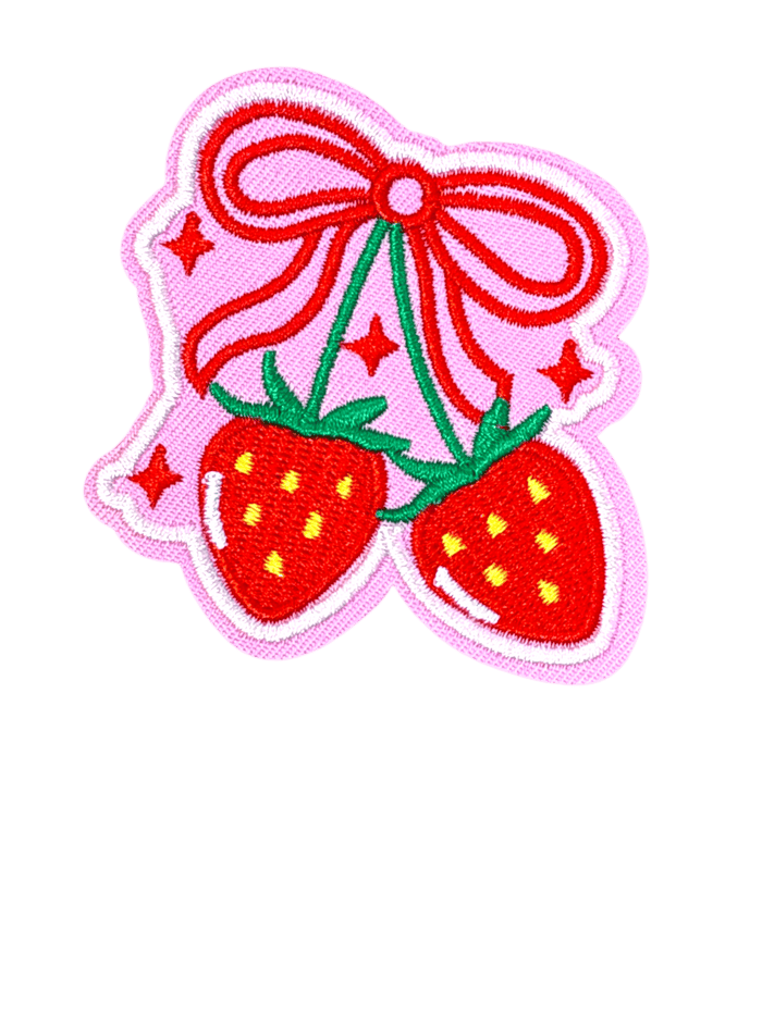 exclude-patch patch Strawberry Bow Patch