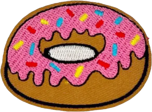 exclude-patch patch Strawberry Donut