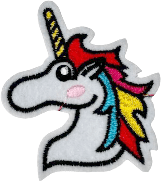 exclude-patch patch Unicorn Head