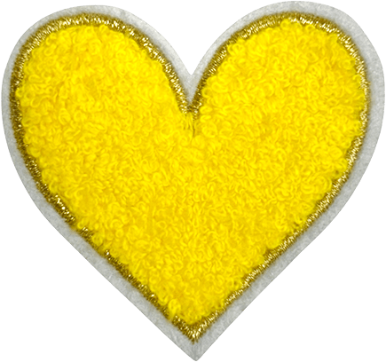 exclude-patch patch Yellow Heart
