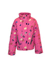 Lola + The Boys 6 Pink Butterfly Puffer