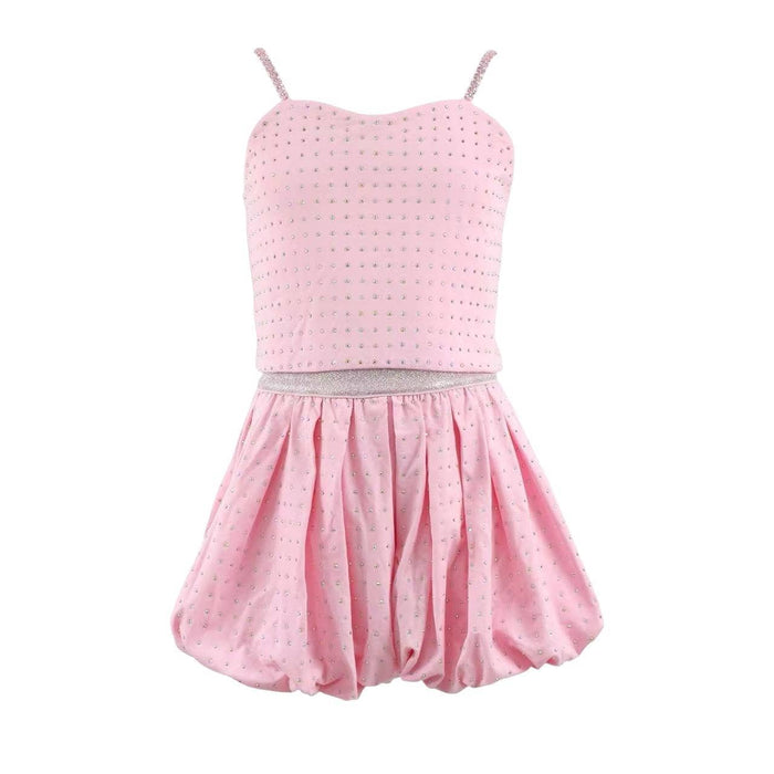 Lola + The Boys Pink Crystal Bubble Set