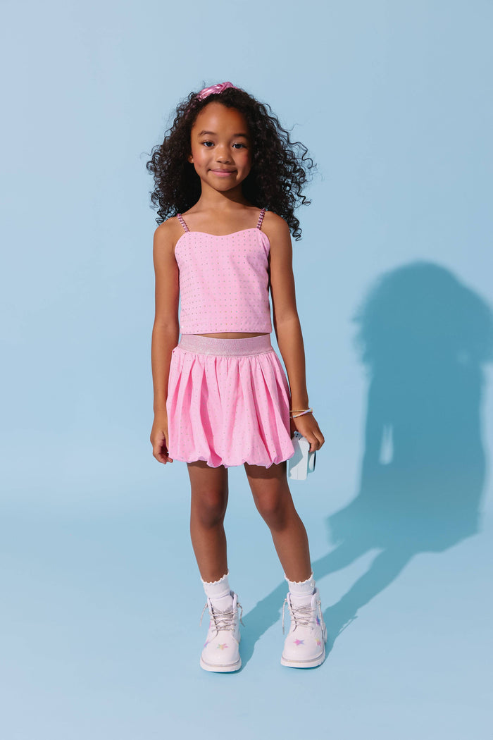 Lola + The Boys Pink Crystal Bubble Set