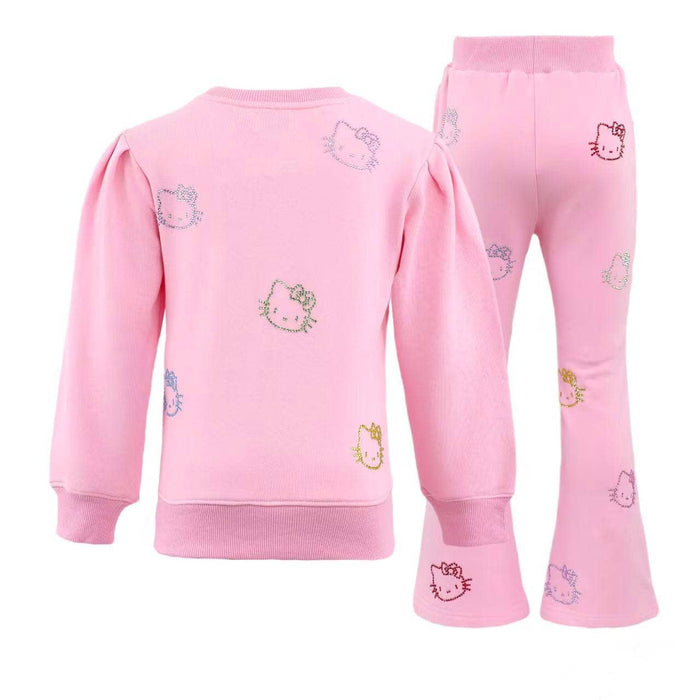 Lola + The Boys Pink Crystal Hello Kitty Set