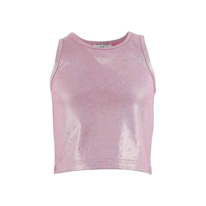 Lola + The Boys Pink Crystal Tennis Set