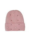 Lola + The Boys Pink Gem Beanie