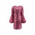 Pink Paillette Dress