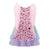 Pink Rainbow Gems Party Dress