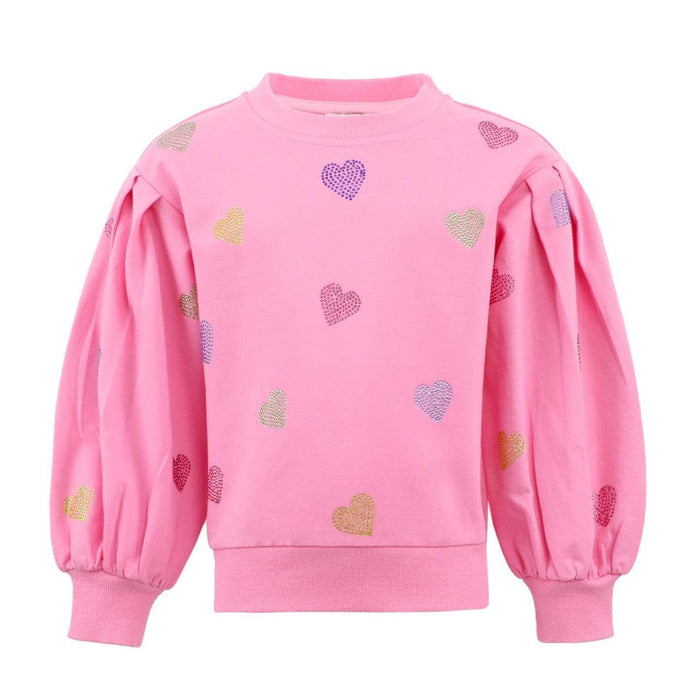 Lola + The Boys Pink Sparkle Hearts Set