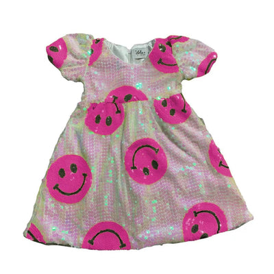 Lola + The Boys Pinkie Happy Emoji Dress
