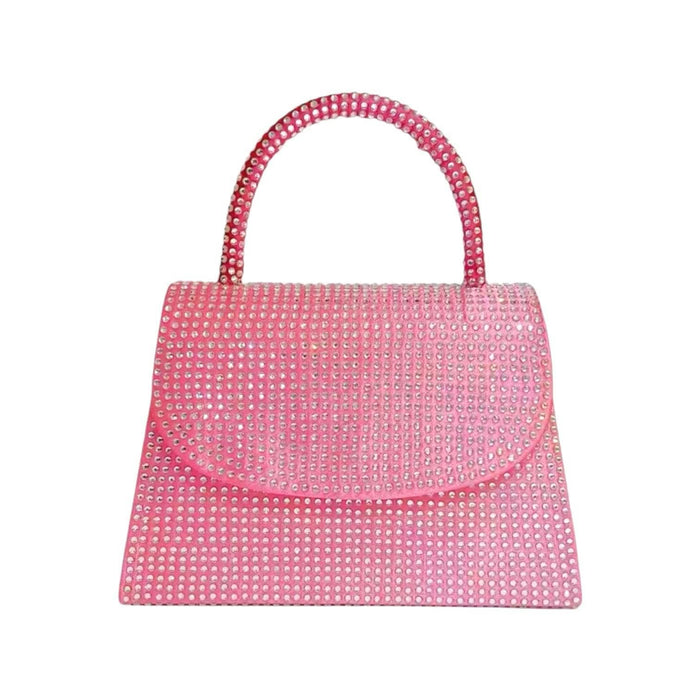 Lola + The Boys Pinky Crystal Dream Purse