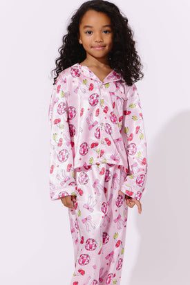 Pinky Disco Silky Set