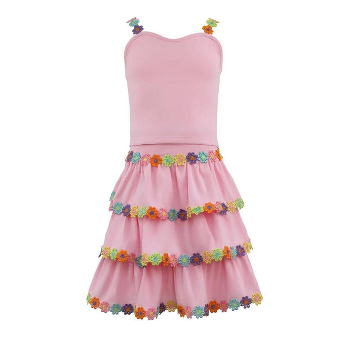 Lola + The Boys Pinky Happy Floral Set