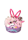Lola + The Boys Plush Bunny Surprise Basket