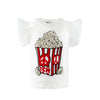 Lola + The Boys 6 Popcorn Ruffle T-shirt