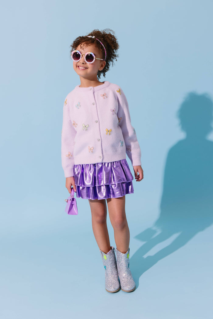 Lola + The Boys Pretty Bows Cardigan