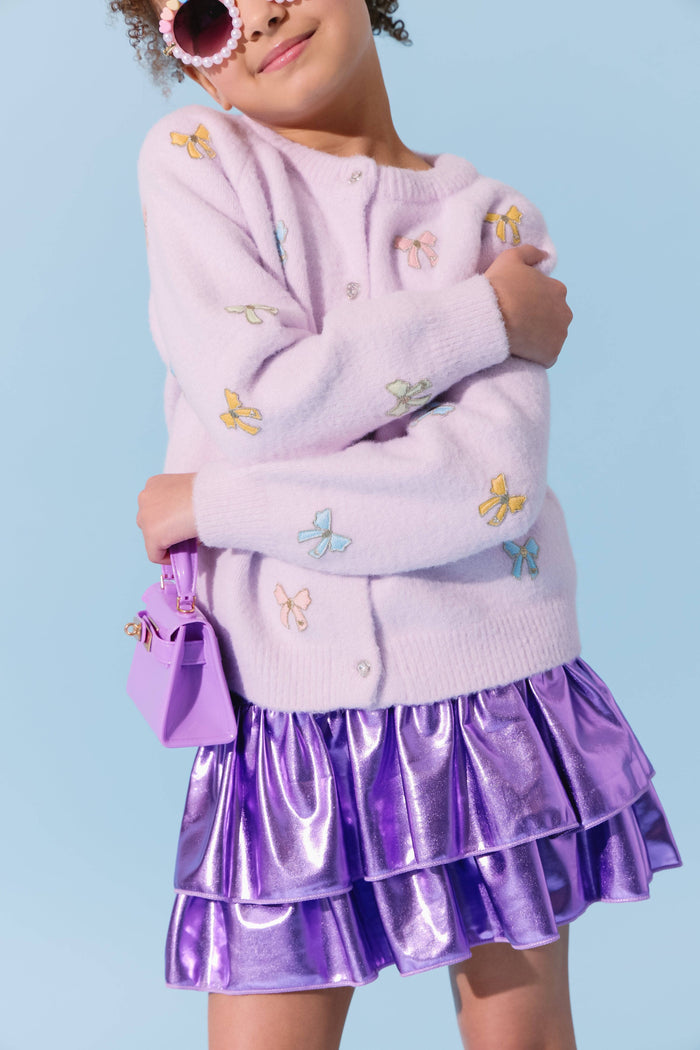 Lola + The Boys Pretty Bows Cardigan