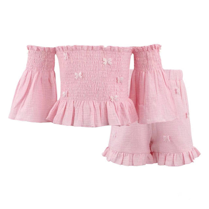 Lola + The Boys Pretty Hailey Bow Set