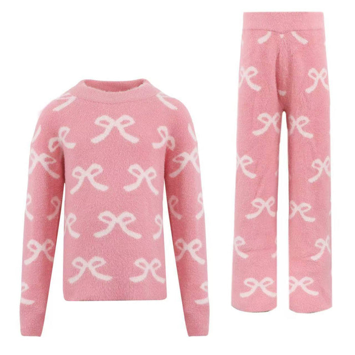 Lola + The Boys Pretty in Bows Fuzzy Set