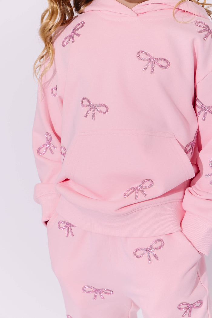 Lola + The Boys Pretty in Crystal Bows Set