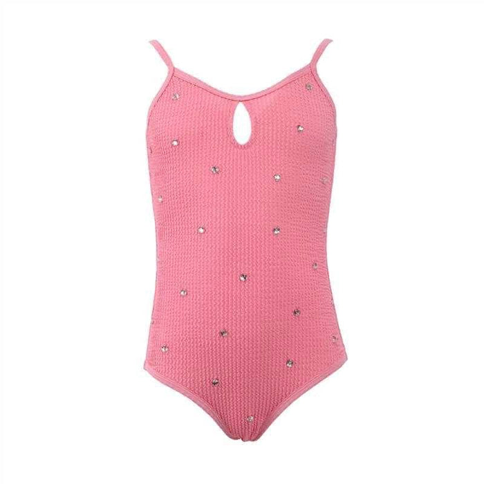 Lola + The Boys Pretty in Pink Crystal Swimsuit