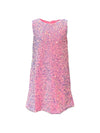 Lola + The Boys 2 Pretty in Pink Sequin Tank Dress