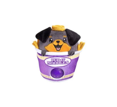 Top Trenz Benny the Brown Corgi Pup O' Noodles - Sensory Beadie Buddies Squishy Toys