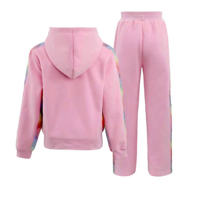 Lola + The Boys Rainbow Brite Joggers Set